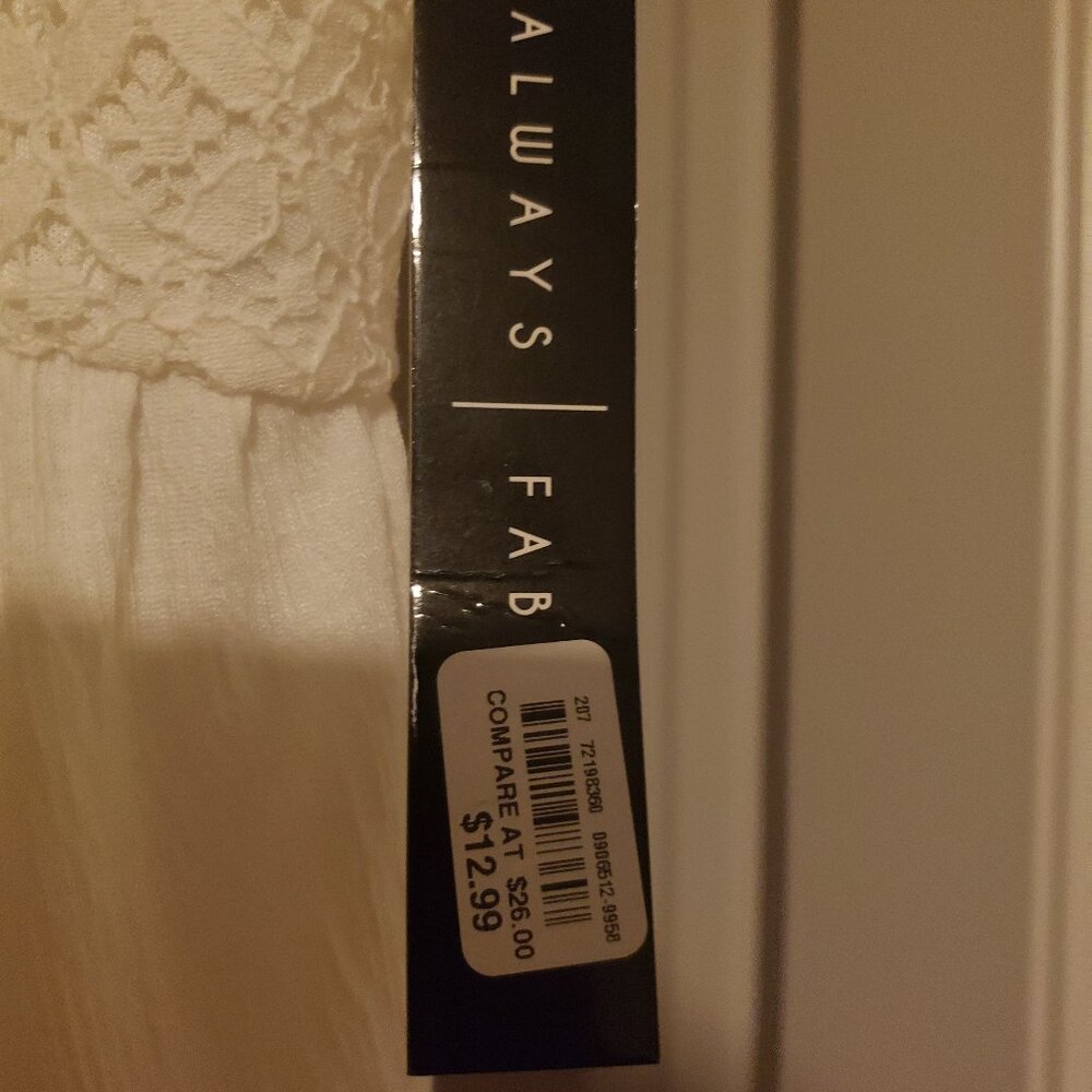 Sleeveless White Dress